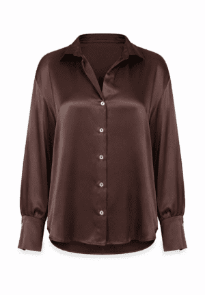 Dynamic Satin Elegance Shirt