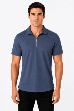 Dynamic Zip Collar Polo