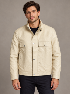 DYNAMIC Utility Leather Jacket