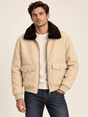 DYNAMIC Sherpa Collar Bomber Jacket
