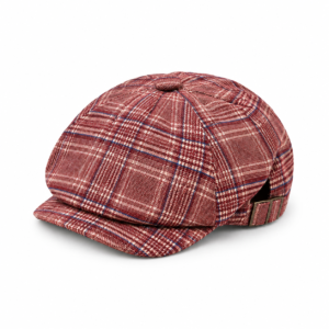 Dynamic Plaid Flat Cap